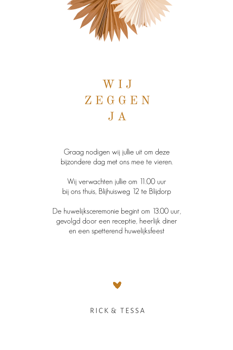 Kaart binnenkant