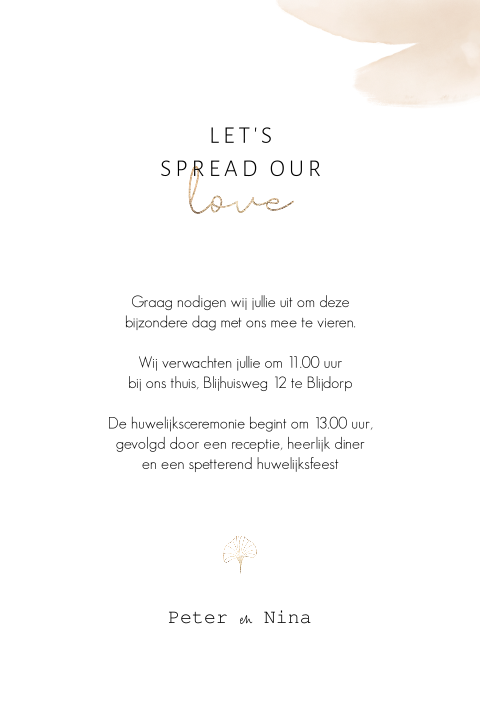 Kaart binnenkant