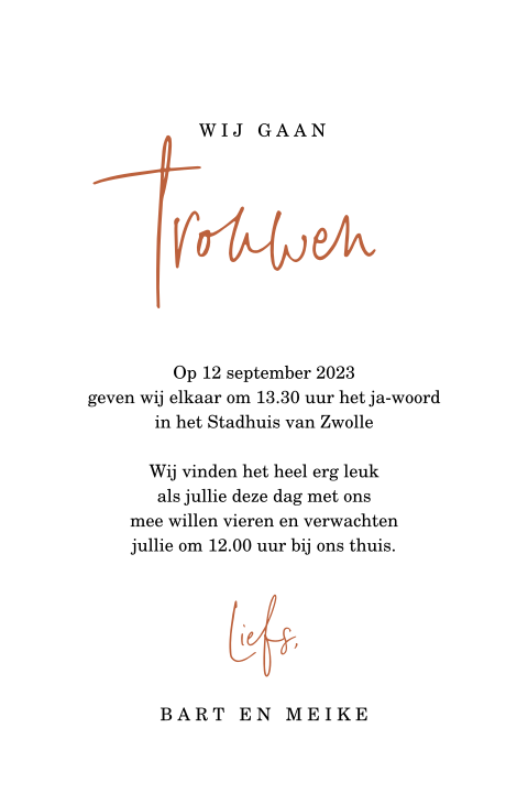 Kaart binnenkant