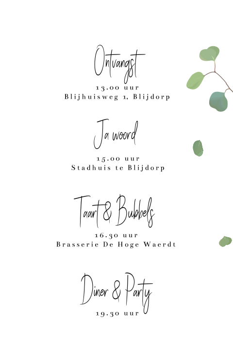 Kaart binnenkant