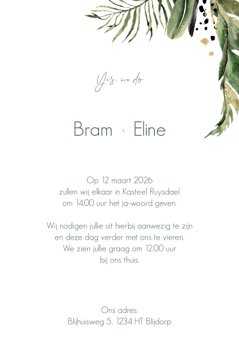 Kaart binnenkant