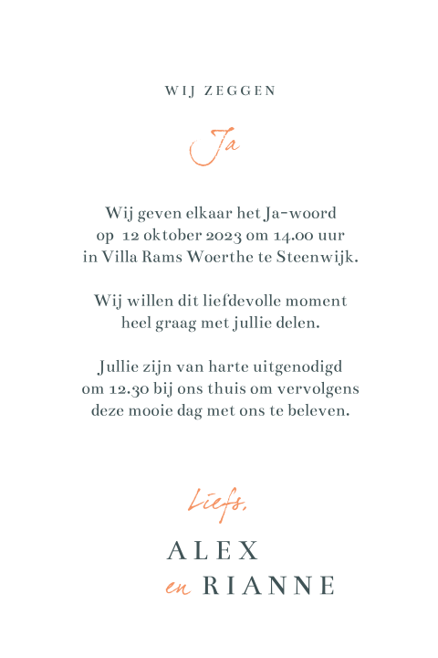 Kaart binnenkant