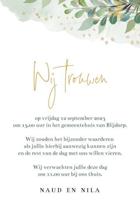 Kaart binnenkant
