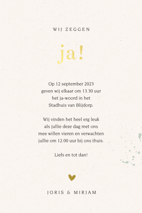 Kaart binnenkant
