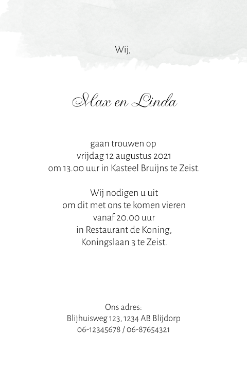 Kaart binnenkant