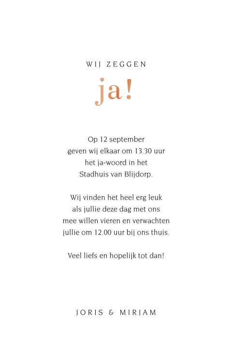 Kaart binnenkant
