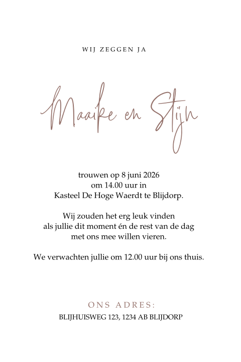 Kaart binnenkant