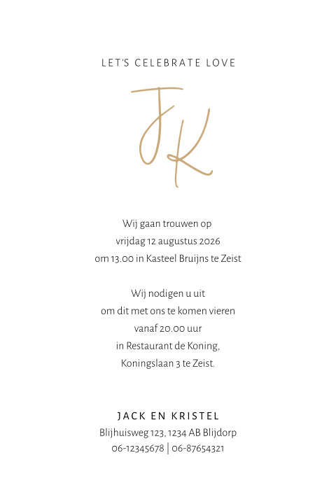 Kaart binnenkant