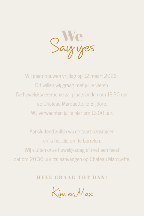 Kaart binnenkant