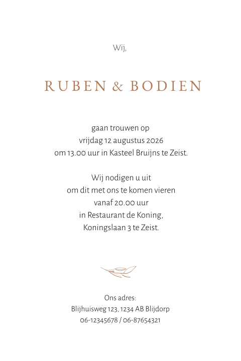 Kaart binnenkant