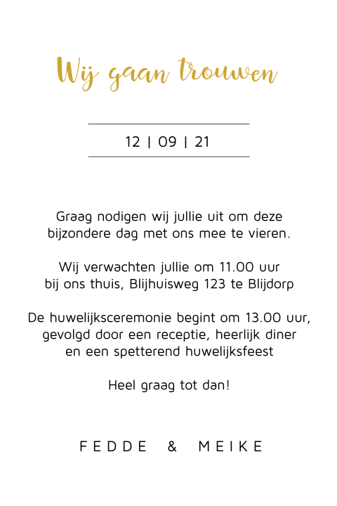 Kaart binnenkant