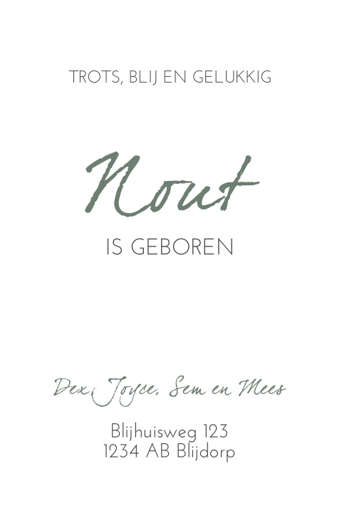 Kaart binnenkant