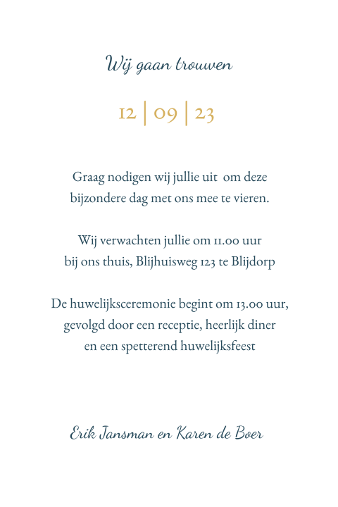Kaart binnenkant