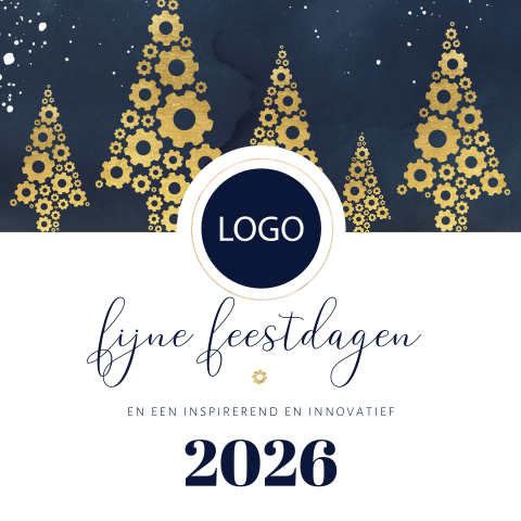 Technische zakelijke kerstkaart