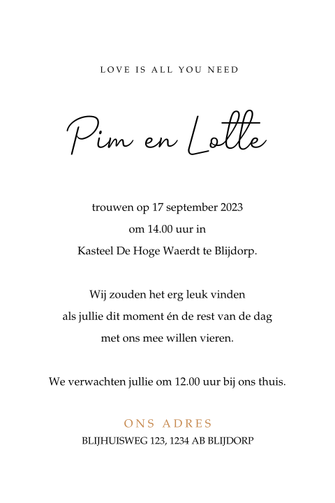 Kaart binnenkant