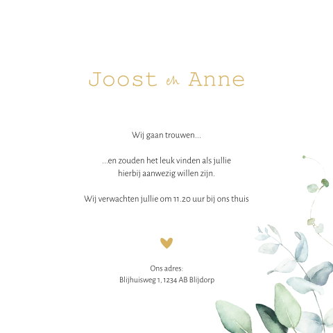 Kaart binnenkant