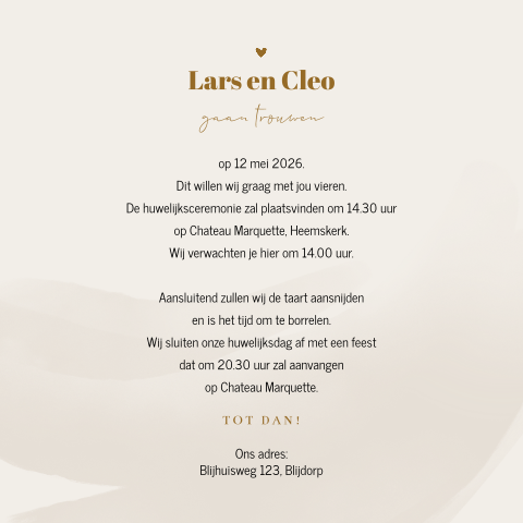 Kaart binnenkant