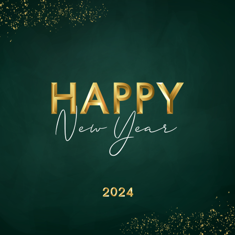 Kerstkaart bedrijven Happy New Year