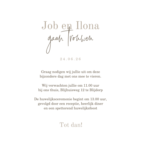 Kaart binnenkant