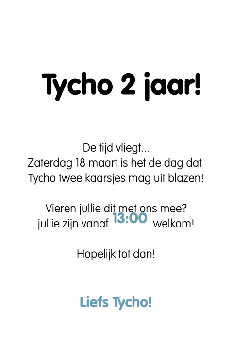 Kaart binnenkant