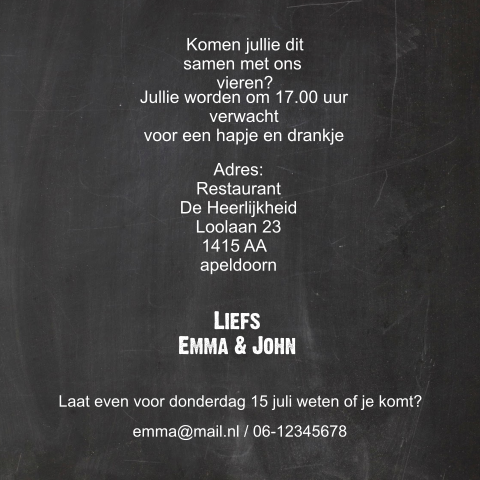 Kaart binnenkant