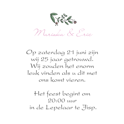 Kaart binnenkant