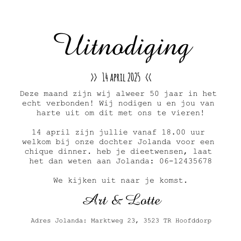 Kaart binnenkant