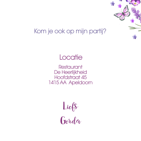 Kaart binnenkant