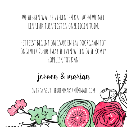 Kaart binnenkant