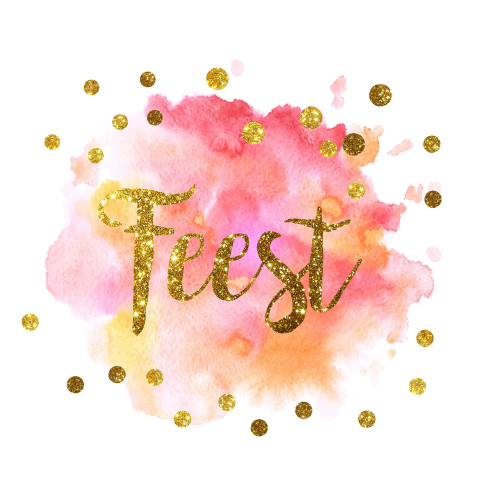 Vrolijke uitnodiging voor een feest