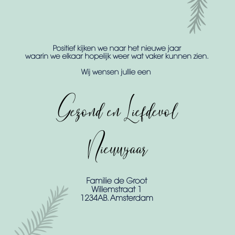 Kaart binnenkant
