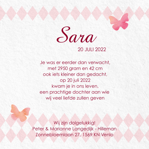 Kaart binnenkant