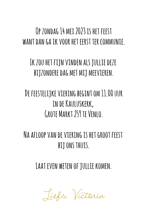 Kaart binnenkant