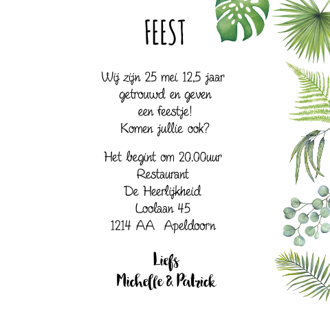 Kaart binnenkant