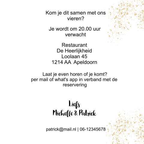 Kaart binnenkant