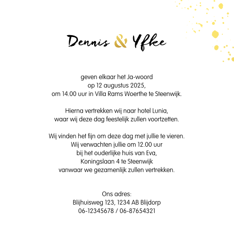 Kaart binnenkant