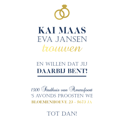 Kaart binnenkant