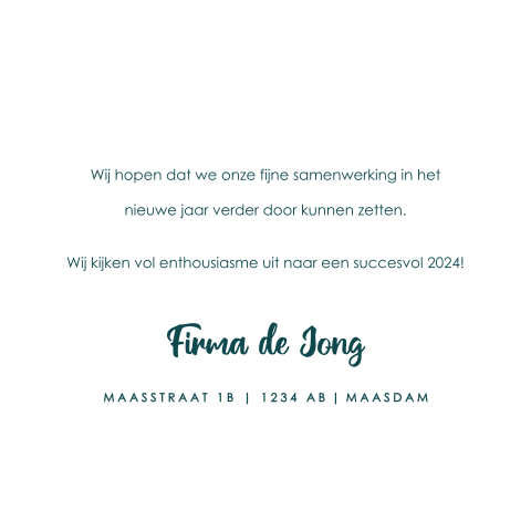 Kaart binnenkant