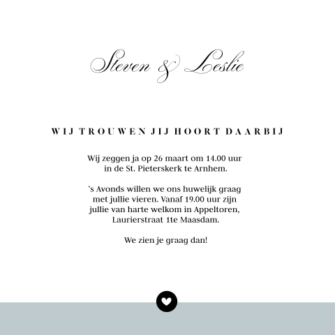 Kaart binnenkant