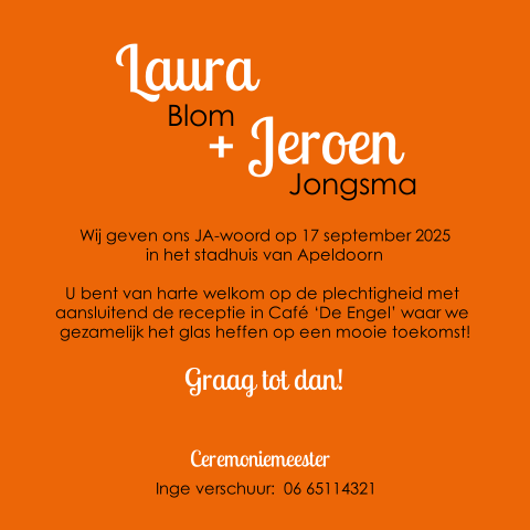 Kaart binnenkant