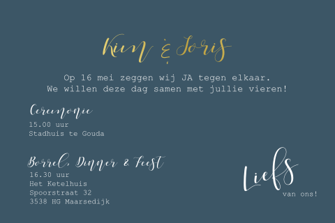 Kaart binnenkant