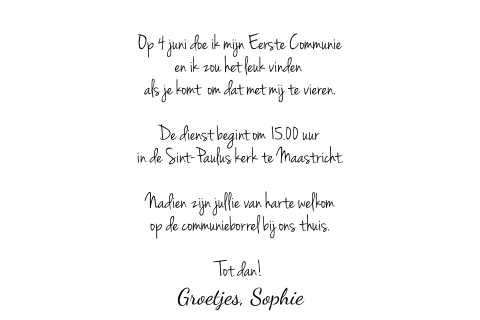 Kaart binnenkant