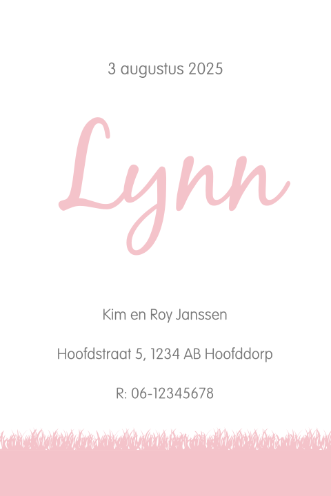 Kaart binnenkant