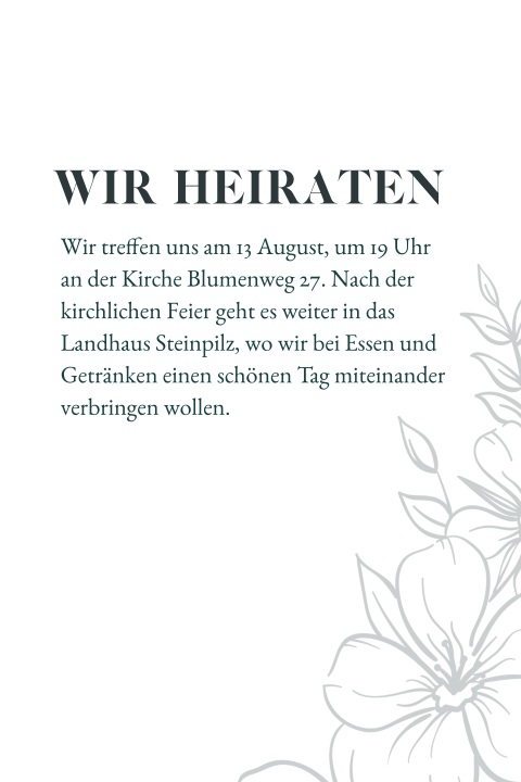 Karteninnenseite