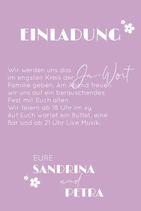 Karteninnenseite