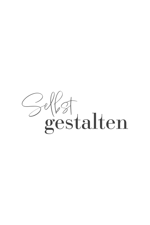 Tischnummer zur Hochzeit in Bogenform für das eigene Design