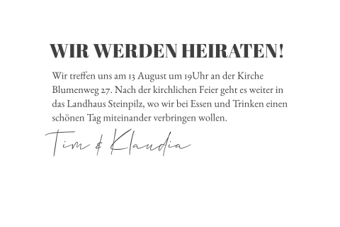 Karteninnenseite