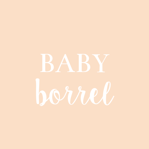 Lief babyborrel kaartje in roze