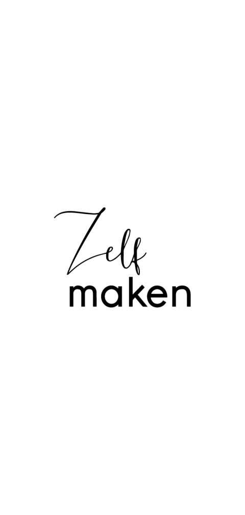 Inlegvel houtvrij offset papier zelf maken - langwerpig