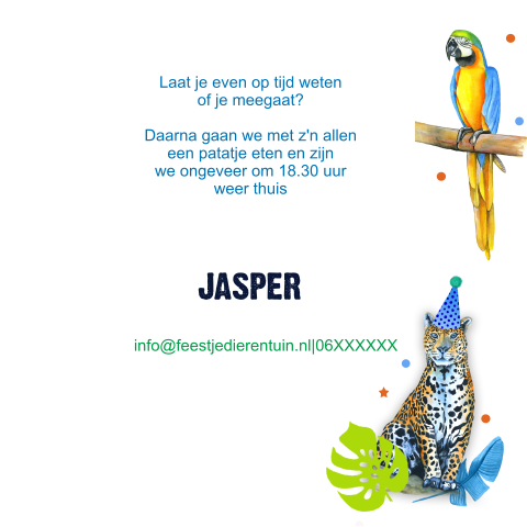 Kaart binnenkant
